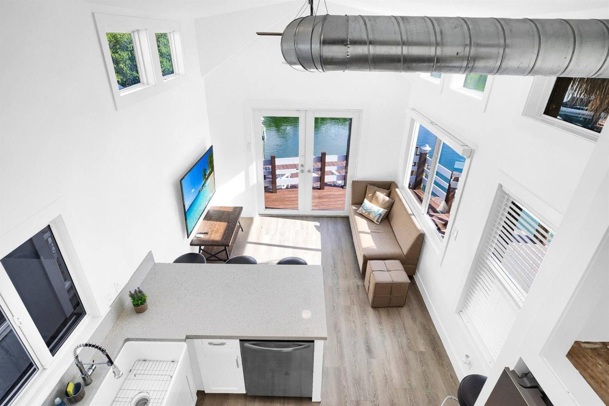 Tiny Home On Waterfront, Bay Views, Deck, Pool Jewfish Rom bilde